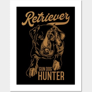 RETRIVER GUN DOG Posters and Art